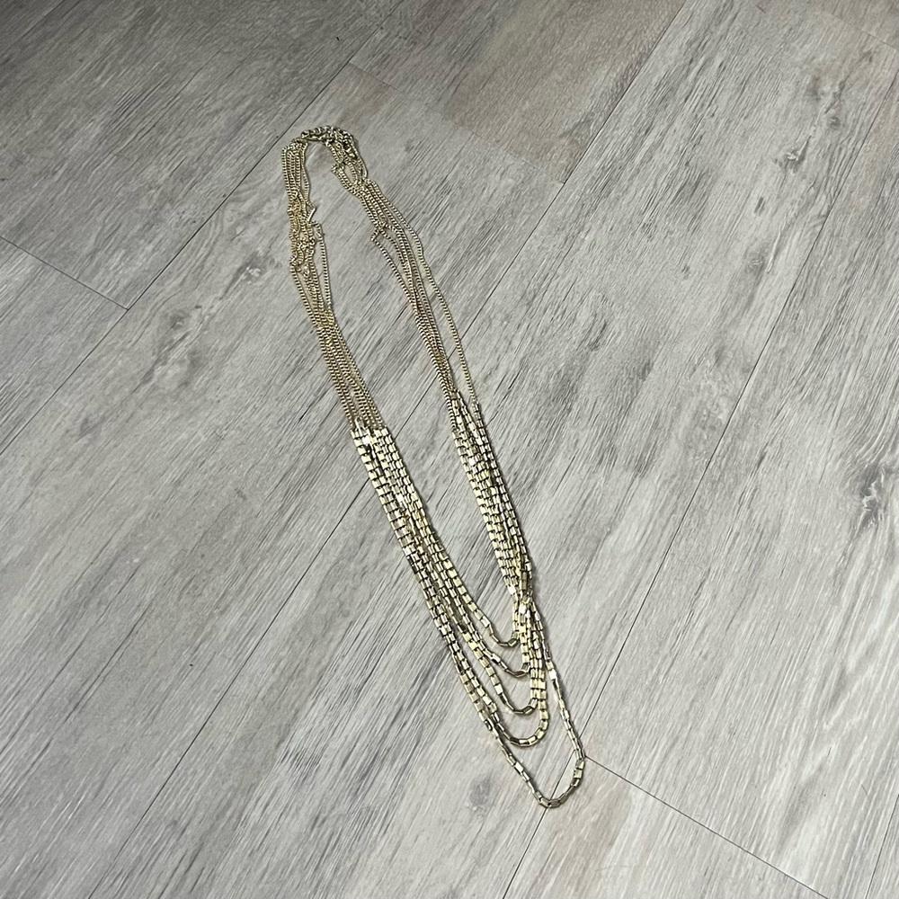 Multilayer Necklace Box Chain - Picture 5 of 5
